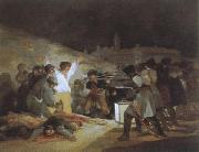 Francisco Goya the third of may 1808 Spain oil painting artist